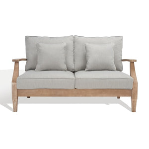 Martinique Wood Patio Loveseat