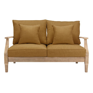 Martinique Wood Patio Loveseat