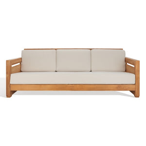 Guadeloupe Three-Seat Teak Sofa