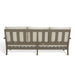 Martinique Three-Seat Wood Patio Sofa