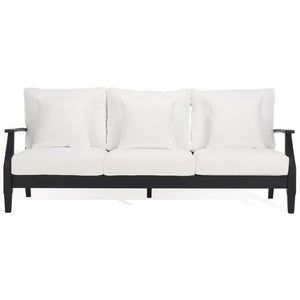 Martinique Three-Seat Wood Patio Sofa