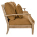 Martinique Three-Seat Wood Patio Sofa