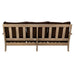 Martinique Three-Seat Wood Patio Sofa