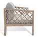 Fiji Three-Seat Wood Patio Sofa