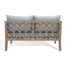 Fiji Three-Seat Wood Patio Sofa