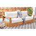 Kauai Three-Seat Brazilian Teak Patio Sofa