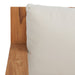 Kauai Three-Seat Brazilian Teak Patio Sofa