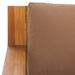 Kauai Three-Seat Brazilian Teak Patio Sofa