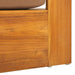 Kauai Three-Seat Brazilian Teak Patio Sofa
