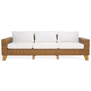 Margarita Three-Seat Wicker Patio Sofa