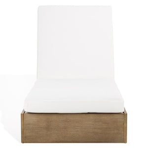 Vincent Wood Chaise Lounge Chair
