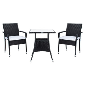 Laban Three-Piece Bistro Set