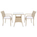 Laban Three-Piece Bistro Set