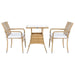 Laban Three-Piece Bistro Set