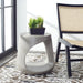 Vikki Concrete Accent Stool