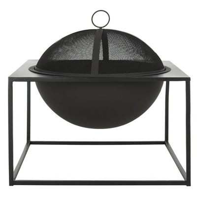 Product Image: Leros Square Fire Pit with Screen