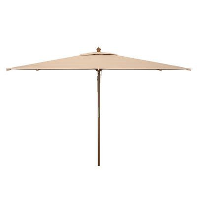 Product Image: Aklin 10 Ft Wood Market Umbrella