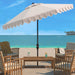 Elegant Valance 11 Ft Umbrella