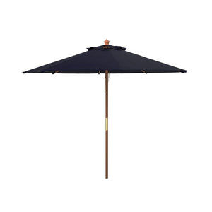 Cannes 11 Ft Wood Umbrella