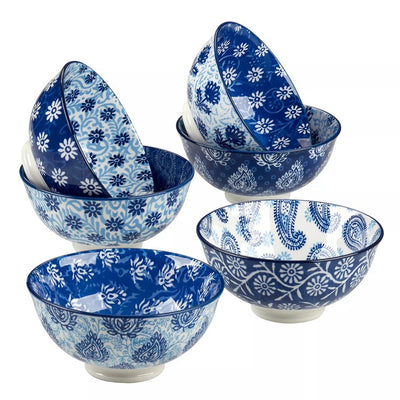Product Image: Bowl Set Carnival All Purpose Assorted 6PC 13 Ounce Multicolored