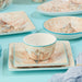 Bowl Set Escape to the Sea Ice Cream Assorted 4PC 24 Ounce Multicolored