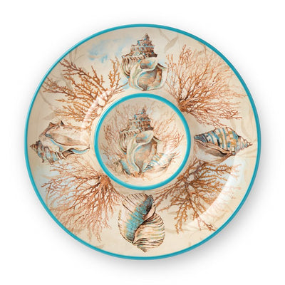Product Image: Chip and Dip Set Escape to the Sea 1PC Multicolored Ceramic