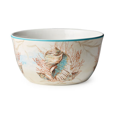 Product Image: Serving Bowl Escape to the Sea Deep 198 Ounce Multicolored Ceramic