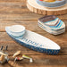 Chip and Dip Set Wake At The Lake 3-D Canoe 2PC Multicolored Ceramic