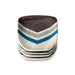 Canape Plate Wake At The Lake 3-D Oar Multicolored Ceramic