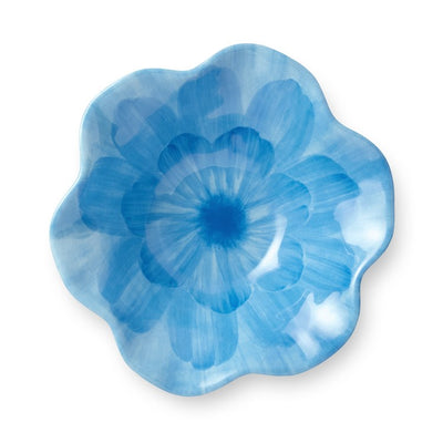 Product Image: Bowl Set Wildflower Blue 3-D Floral All Purpose 4PC 22 Ounce Multicolored