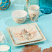 Dinnerware Set Escape to the Sea 16PC Multicolored Ceramic