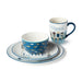 Dinnerware Set Wake At The Lake 16PC Multicolored Ceramic