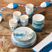 Dinnerware Set Wake At The Lake 16PC Multicolored Ceramic