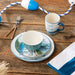 Dinnerware Set Wake At The Lake 16PC Multicolored Ceramic