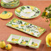 Chip and Dip Set Limone Hostess 3PC Multicolored Melamine
