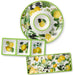 Chip and Dip Set Limone Hostess 3PC Multicolored Melamine