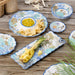 Chip and Dip Set Blue Lagoon 2PC Multicolored Melamine