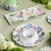 Chip and Dip Set Garden Path 2PC Multicolored Melamine