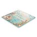 Platter Escape to the Sea Square Multicolored Ceramic