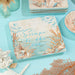 Platter Escape to the Sea Square Multicolored Ceramic