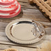 Platter Lobster Round Silver Porcelain