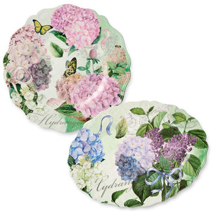 Platter Set Garden Path 2 Piece Multicolored Melamine
