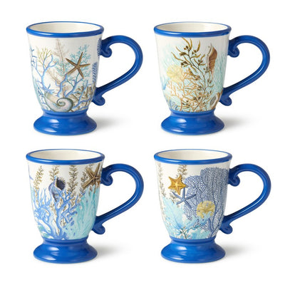 Product Image: Mug Set Lagoon 4 Piece 18 Ounce Blue