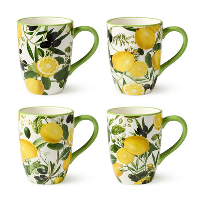 Product Image: Mug Set Limone 4 Piece 14 Ounce Multicolored