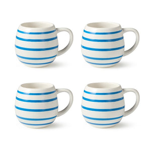 Mug Set Dockside 4 Piece 20 Ounce Blue