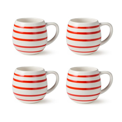 Product Image: Mug Set Dockside 4 Piece 20 Ounce Red