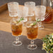 Glassware Set Victoria Goblet 14 Ounce Clear Acrylic 6 Piece
