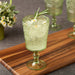 Glassware Set Victoria Goblet 14 Ounce Green Acrylic 6 Piece