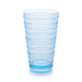 Glassware Set Santa Fe Ice Tea 22 Ounce Blue Acrylic 6 Piece