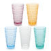 Glassware Set Santa Fe Ice Tea 22 Ounce Teal Acrylic 6 Piece
